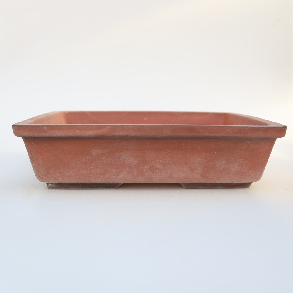 Keramikschale  25,5 x 19 x 7 cm, Farbe: Ziegelrot