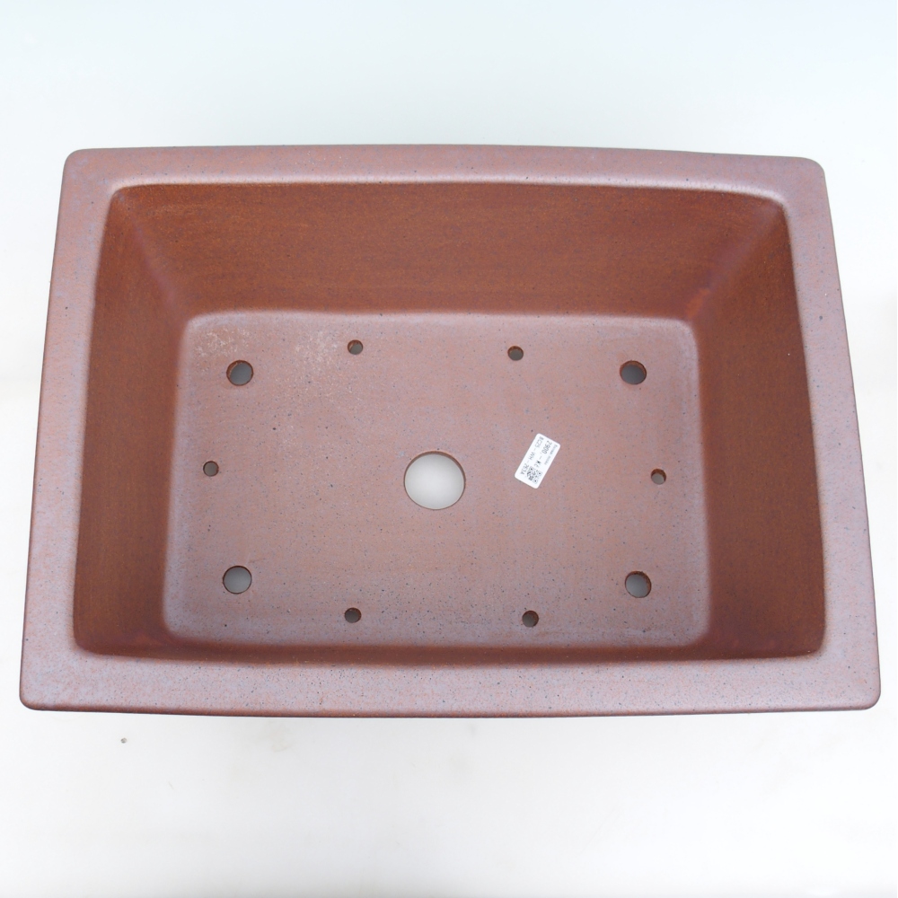 Bonsaischale aus Keramik 51 x 37,5 x 20 cm , Farbe Metall - NUR PERSÖNLICHE ABHOLUNG oder Palettentransport
