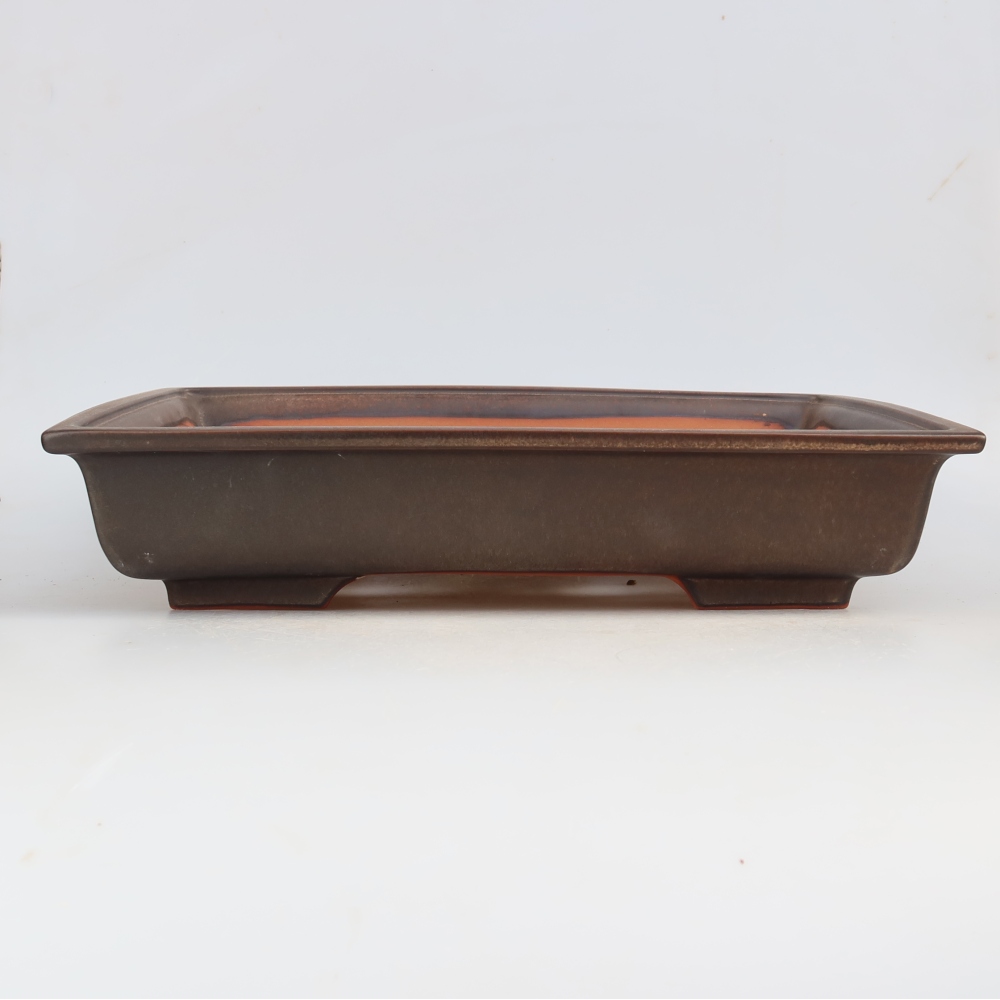 Keramikschale  36 x 23 x 8 cm, Farbe: braun – NUR PERSÖNLICHE ABHOLUNG oder Palettenversand