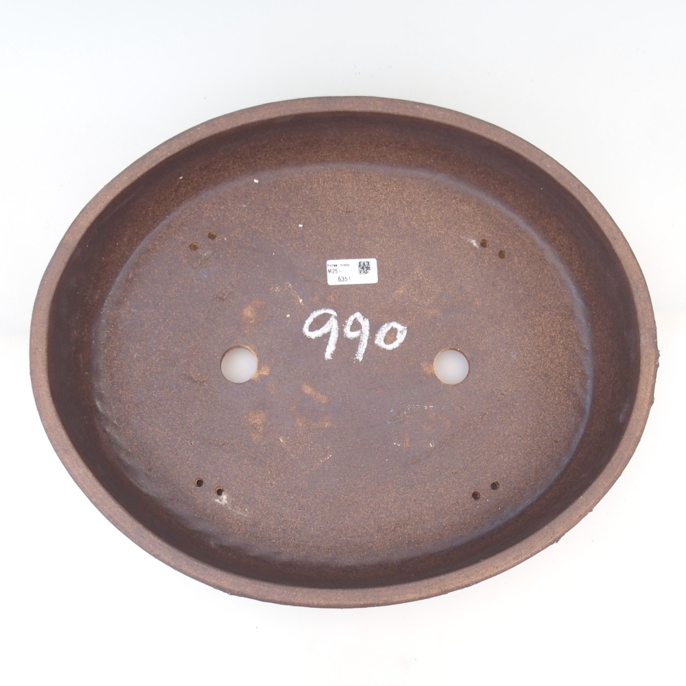Bonsaischale 45 x 37 x 9,5 cm , Farbe braun - NUR PERSÖNLICHE ABHOLUNG oder Palettentransport