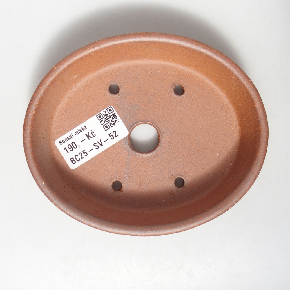 Schale 13 x 11 x 3 cm braun