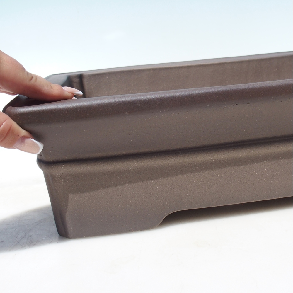 Schale 41 x 29 x 10,5 cm braun - NUR PERSÖNLICHE ABHOLUNG ODER PALLETTENVERKEHR