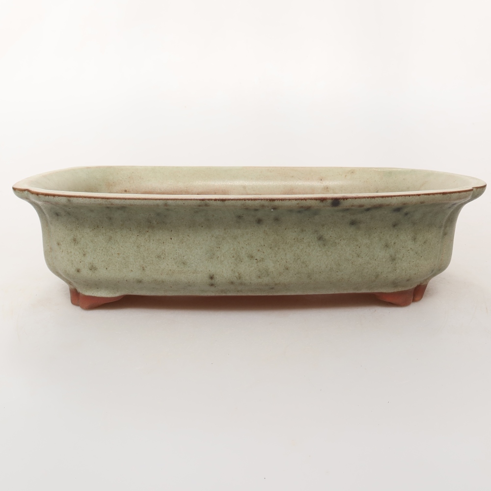 Keramikschale  24,5 x 17,5 x 6 cm, Farbe: Beige