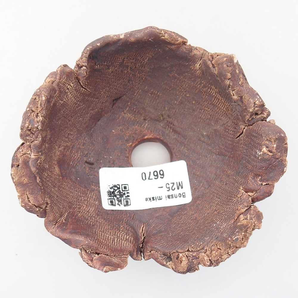 Keramikschale 10 x 9,5 x 6 cm , Farbe braun