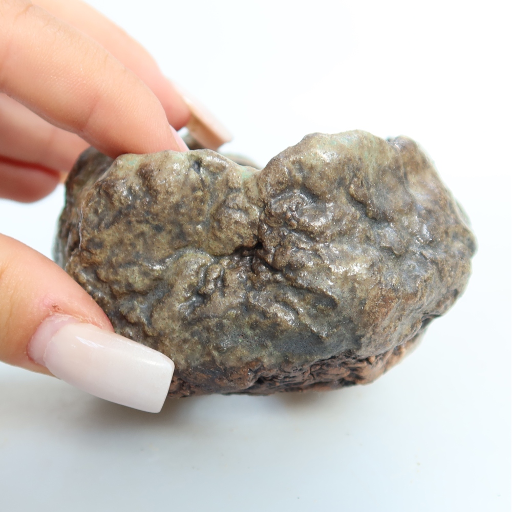 Keramikschale 7 x 7 x 5,5 cm , Farbe grün