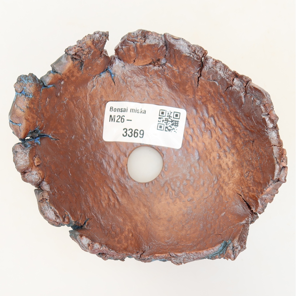 Keramikschale 11,5 x 10 x 5,5 cm, Farbe: Blau