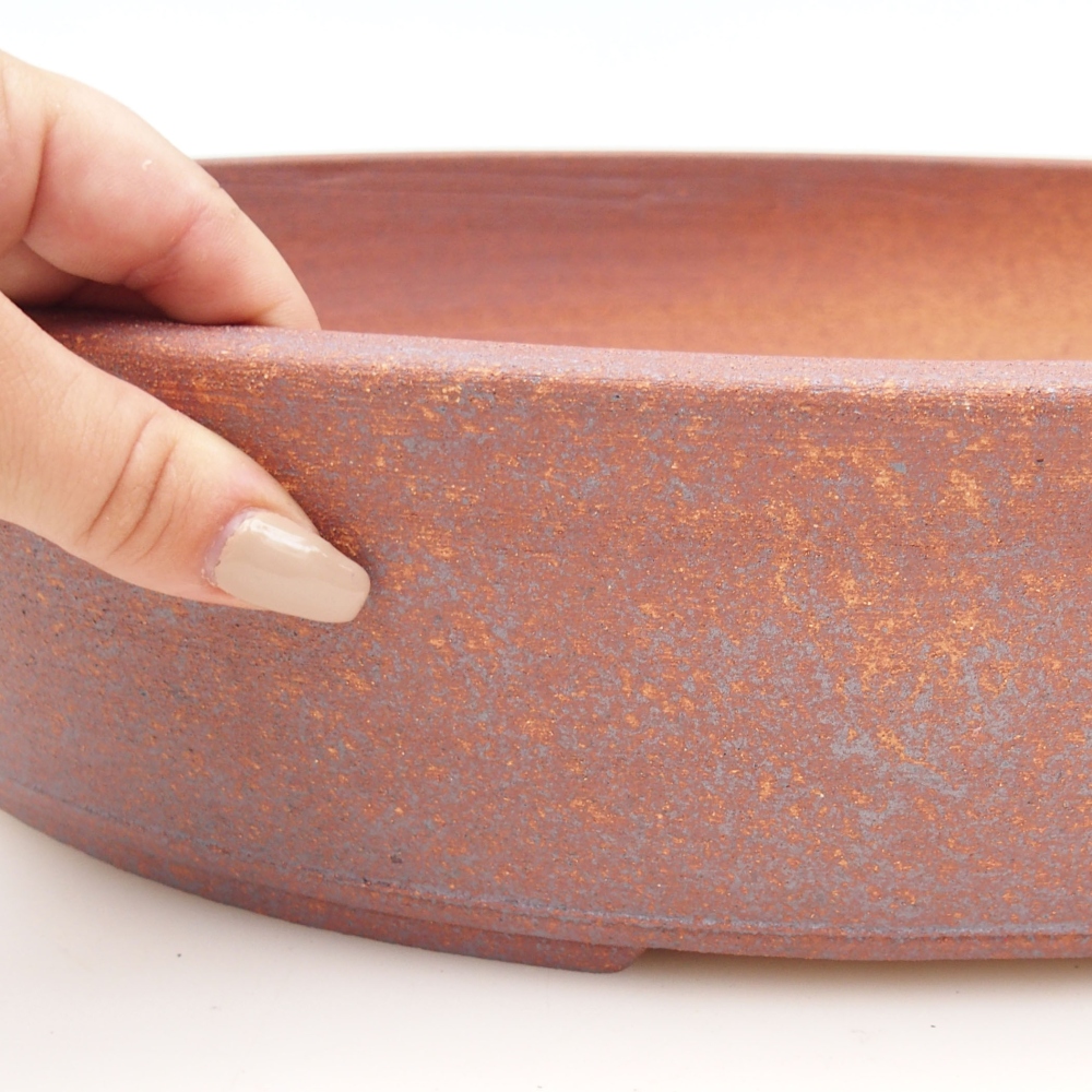 Bonsaischale 45,5 x 35 x 9,5 cm , Farbe Metall - NUR PERSÖNLICHE ABHOLUNG oder Palettentransport