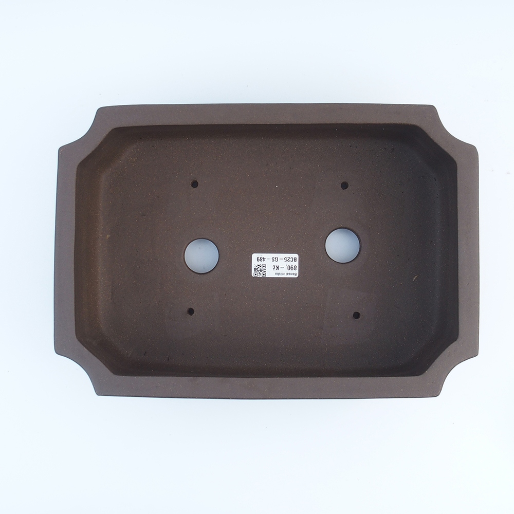 Schale 32 x 23 x 10 cm braun