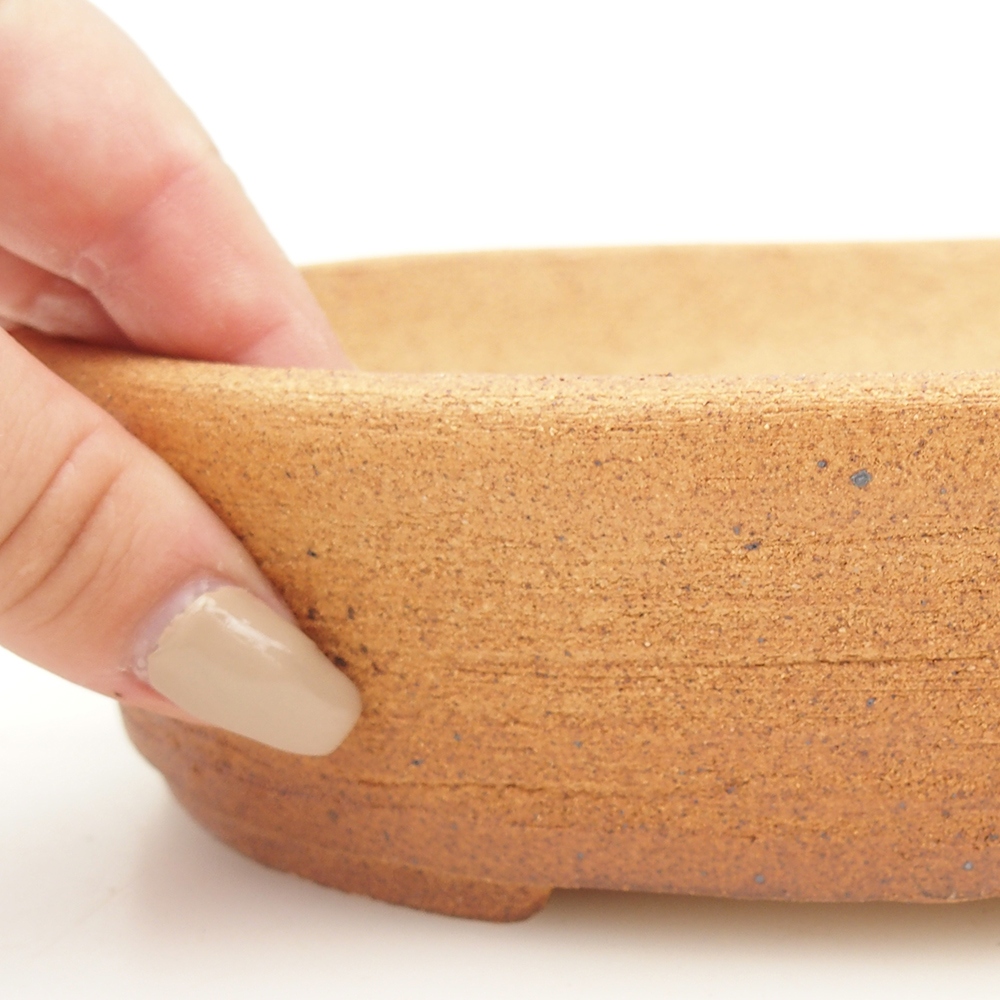 Bonsaischale 19 x 16 x 5,5 cm , Farbe braun