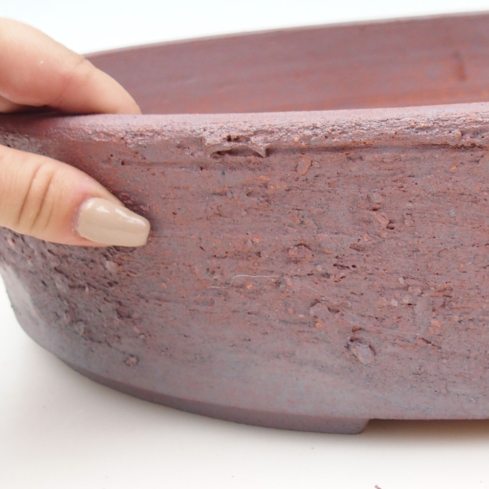 Bonsaischale 44 x 37 x 9 cm , Farbe Metall - NUR PERSÖNLICHE ABHOLUNG oder Palettentransport