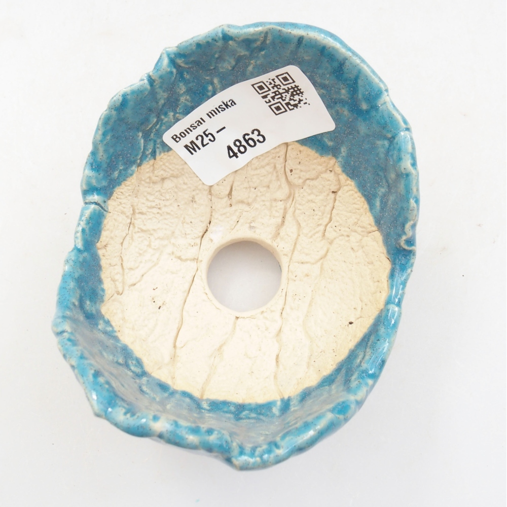 Keramikschale 8 x 7 x 5,5 cm, Farbe blau