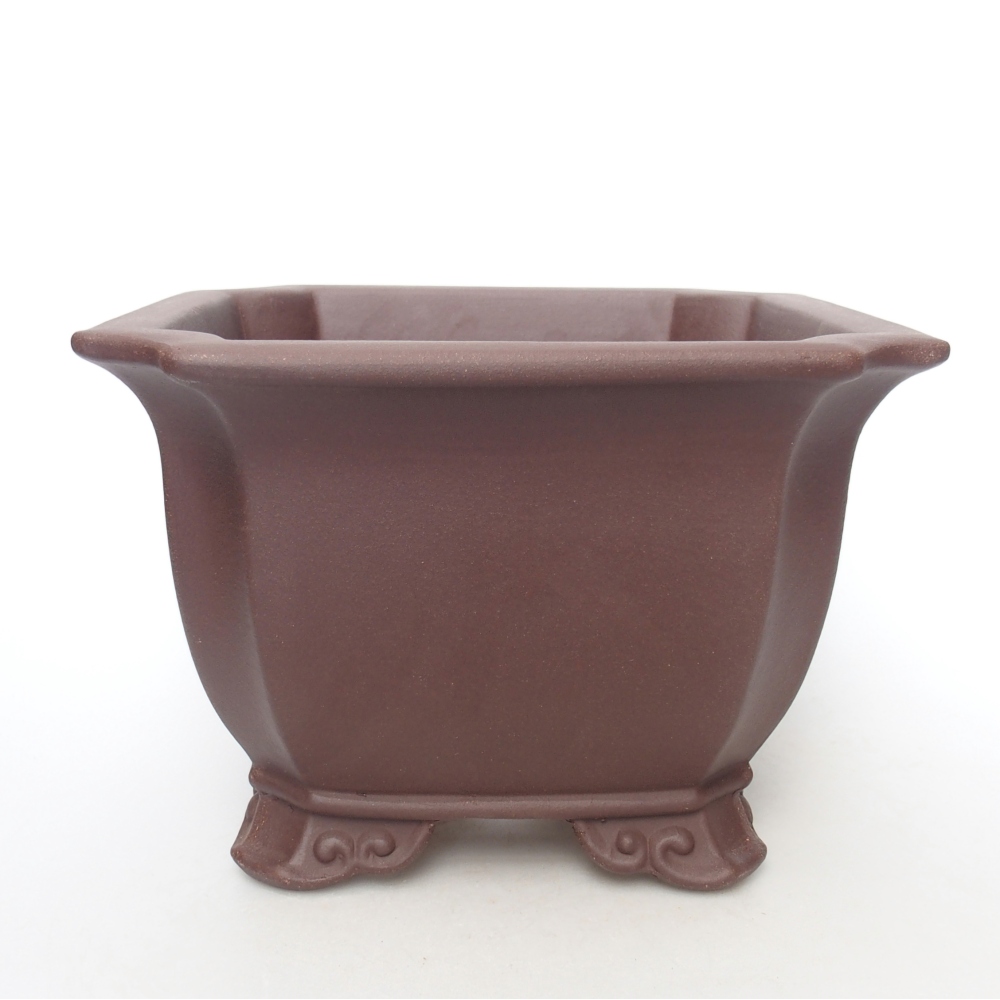 Schale 20,5 x 20,5 x 14 cm braun
