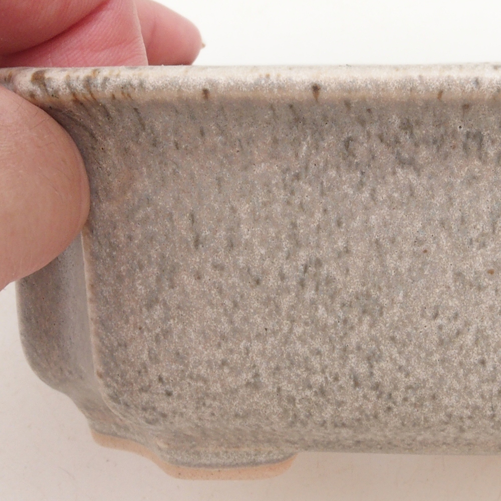 Bonsaischale H01 – 12 x 9 x 5 cm – beige