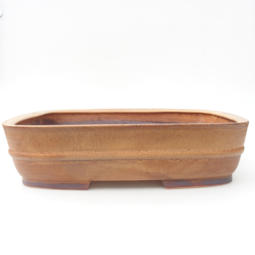 Keramik-Bonsaischale 29 x 24 x 7  cm, Farbe rosa