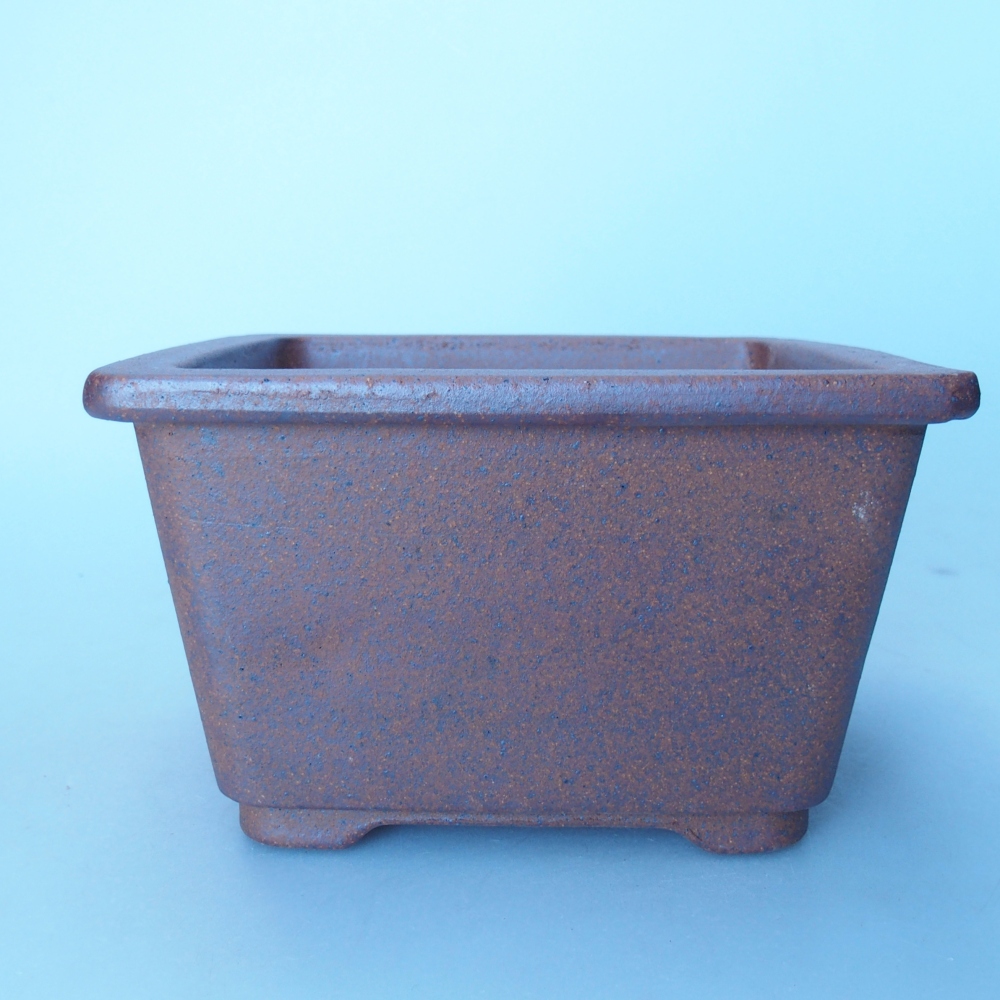 Schale 16,5 x 16,5 x 6,5 cm braun