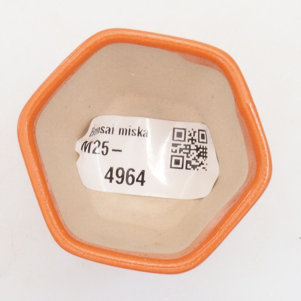 Mini aus Keramik, 5 x 5 x 5 cm, orange