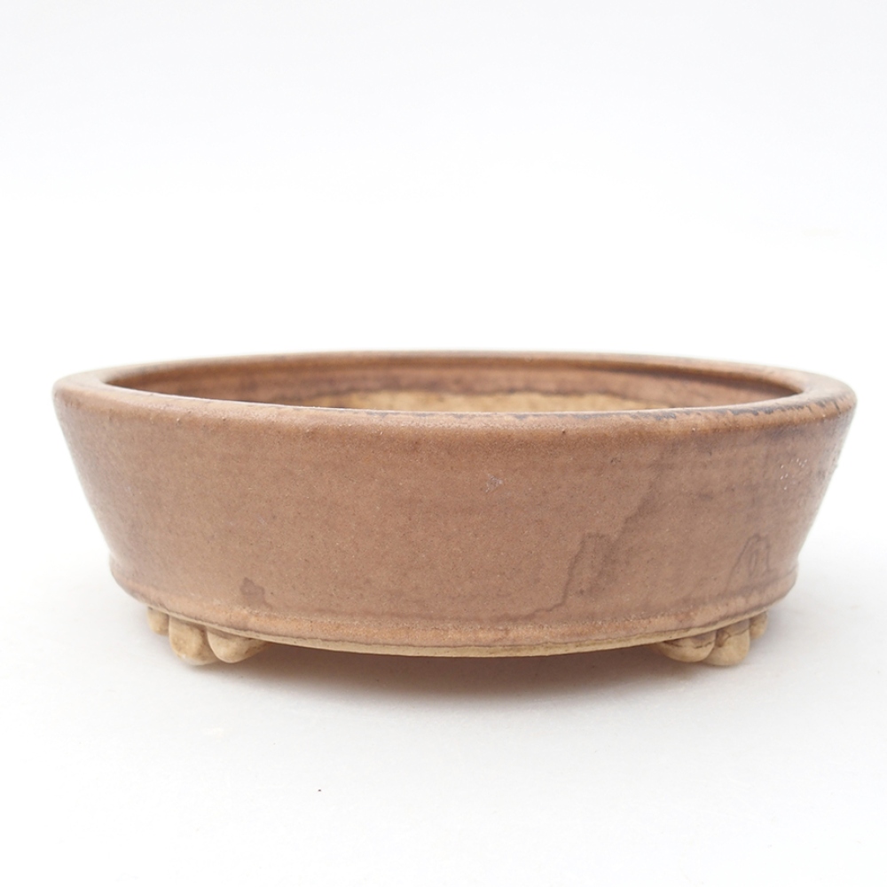 Bonsaischale aus Keramik 13,5 x 13,5 x 4 cm, Farbe rosa