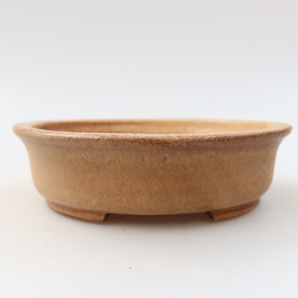 Keramik-Bonsai-Schale 12,5 x 11,5 x 3,5 cm, Farbe: Rosa