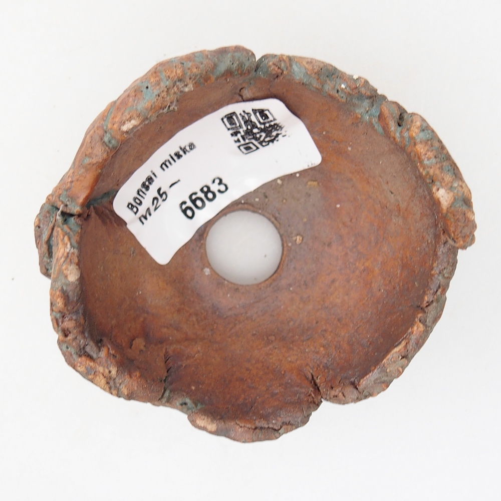 Keramikschale 7 x 6,5 x 4,5 cm , Farbe grün
