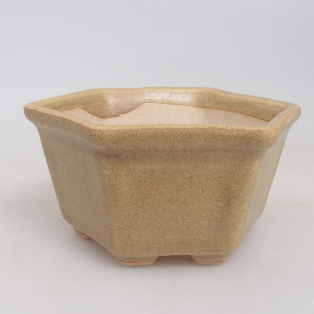 Mini-Bonsaischale 8 x 7 x 4  cm, Farbe braun