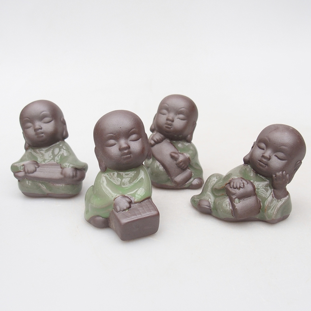 Ceramic figurine 4 Stück