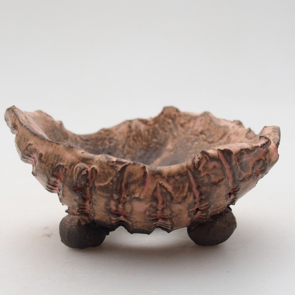 Keramikschale 8,5 x 8 x 4 cm , Farbe rosa