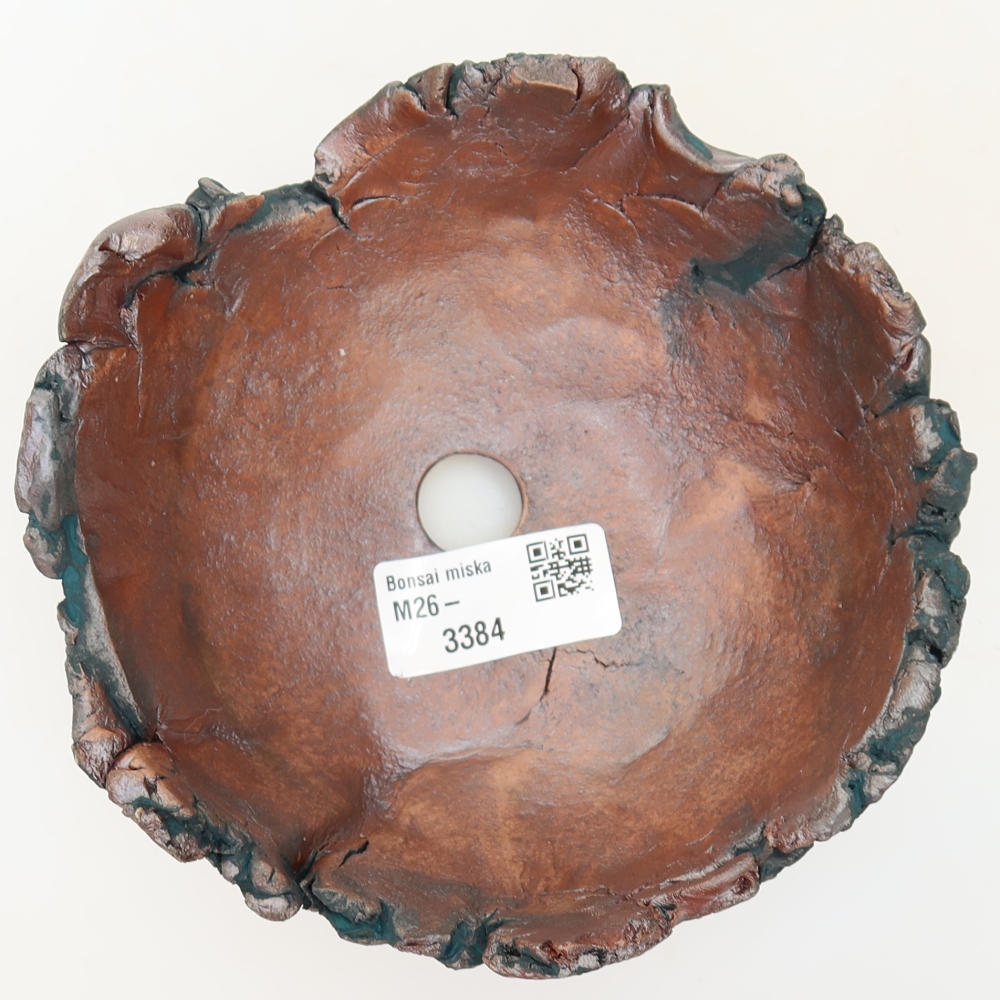Keramikschale 14 x 13 x 7 cm, Farbe: grün