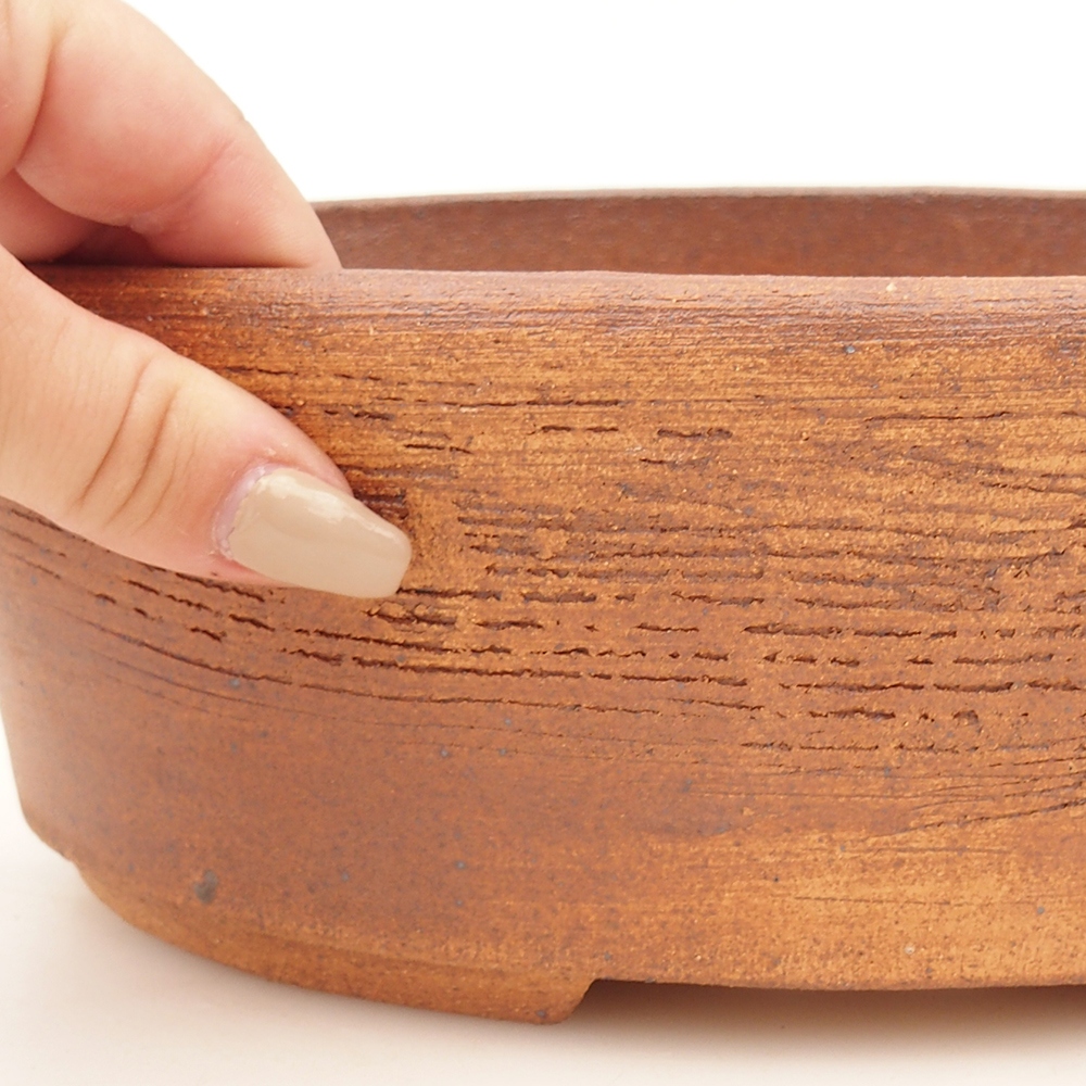 Bonsaischale 26 x 19 x 8,5 cm , Farbe braun