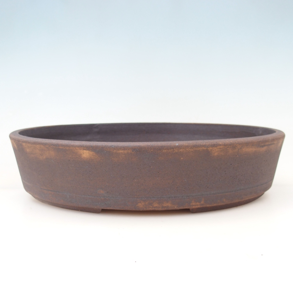 Bonsaischale 38 x 31,5 x 8,5 cm , Farbe braun