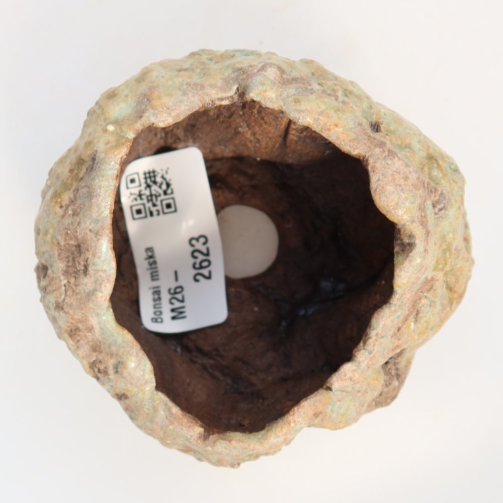 Keramikschale 7,5 x 7 x 5 cm , Farbe grün