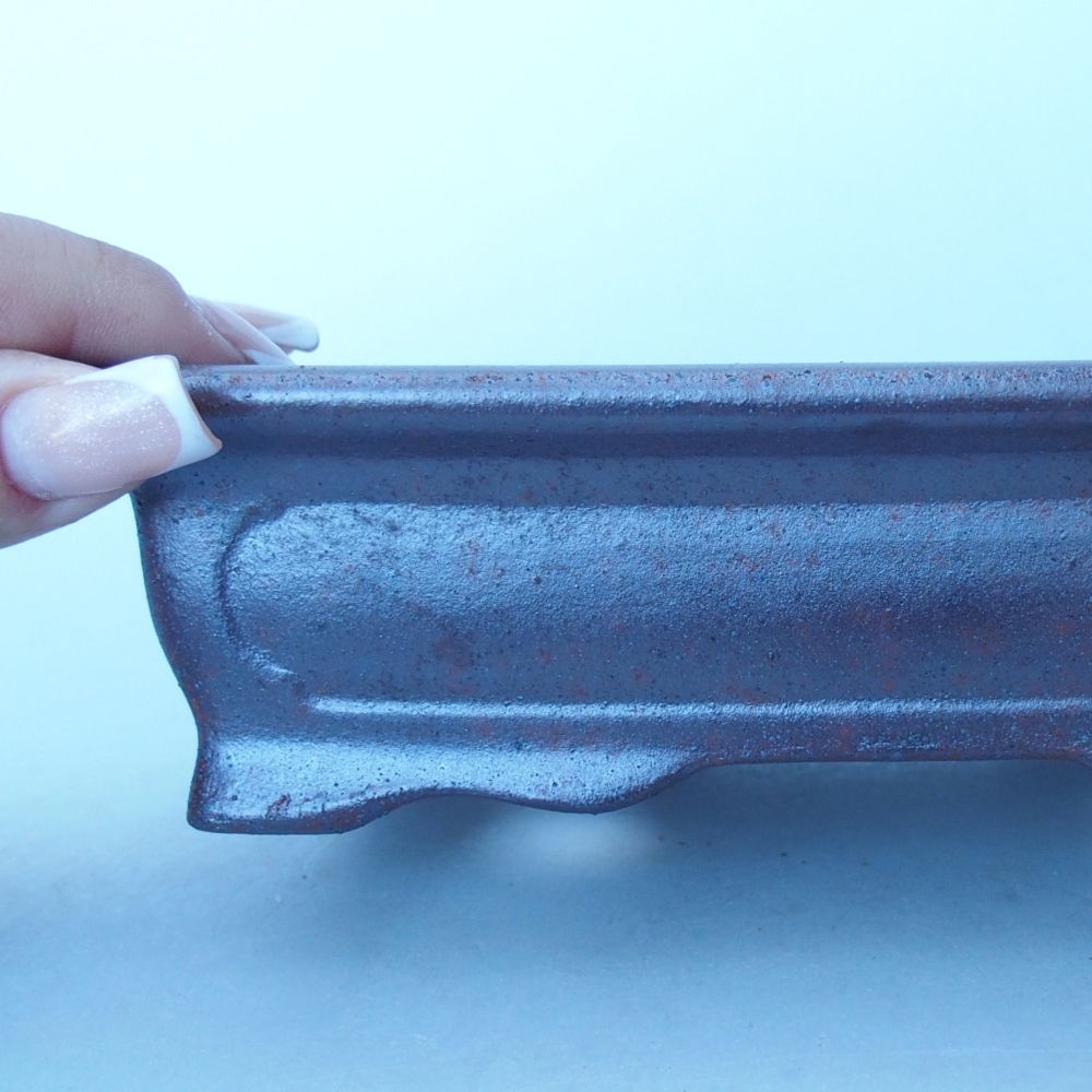 Schale 17,5 x 13 x 4,5 cm metallfarben
