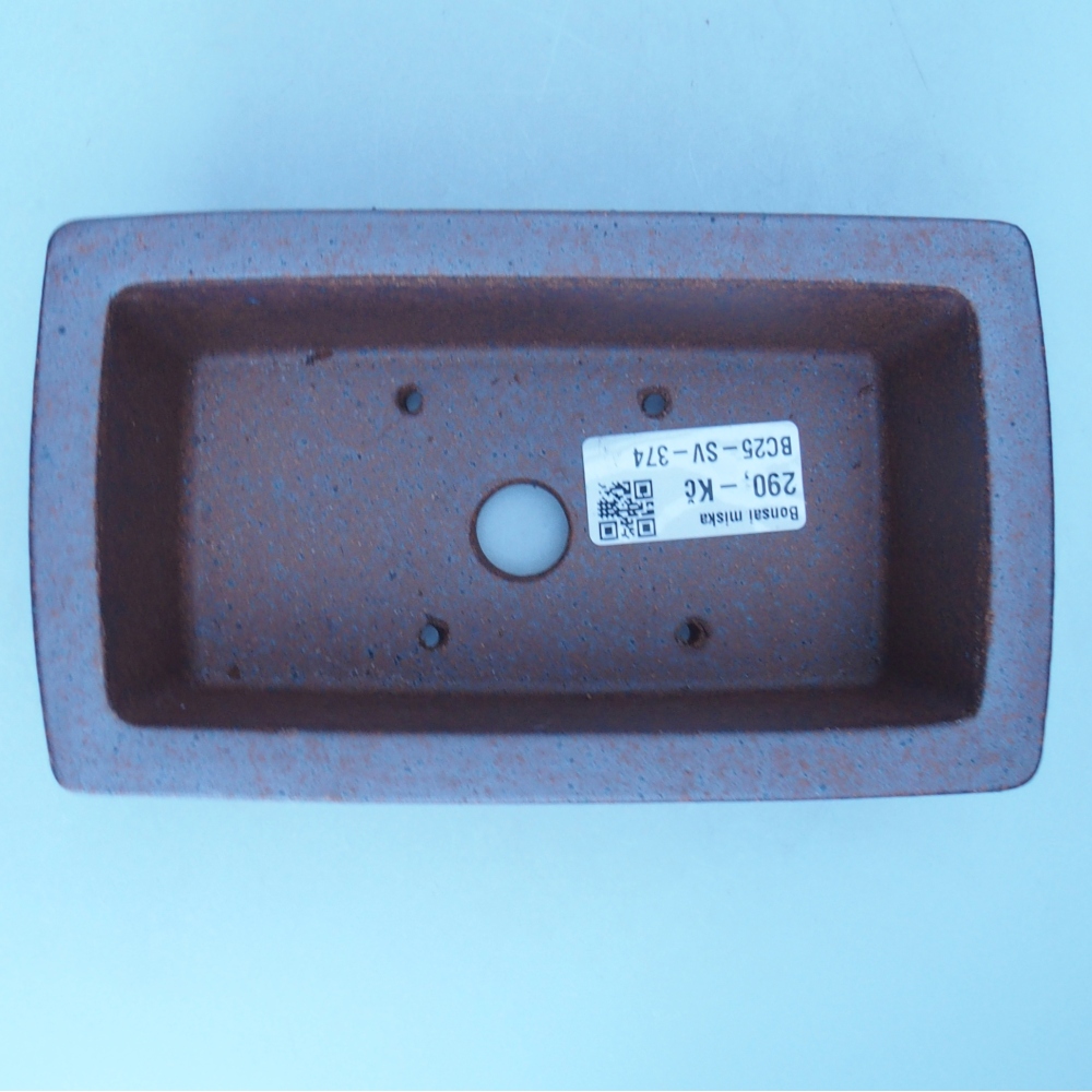 Schale 16 x 9 x 6 cm braun