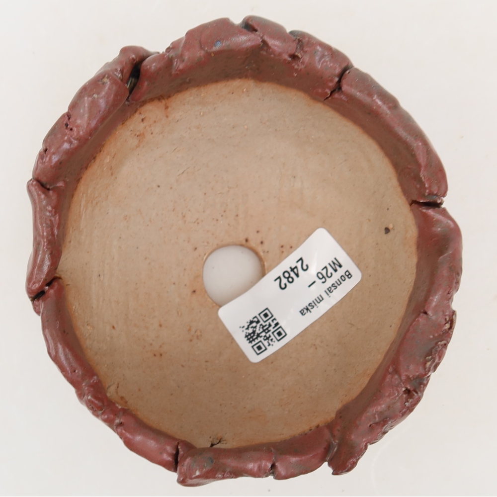 Keramikschale  10,5 x 10,5 x 6 cm, Farbe: Rosa