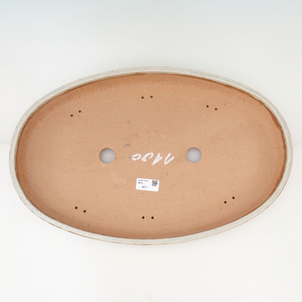 Bonsaischale 48 x 31 x 5 cm , Farbe beige - NUR PERSÖNLICHE ABHOLUNG ODER PALLETTENVERKEHR