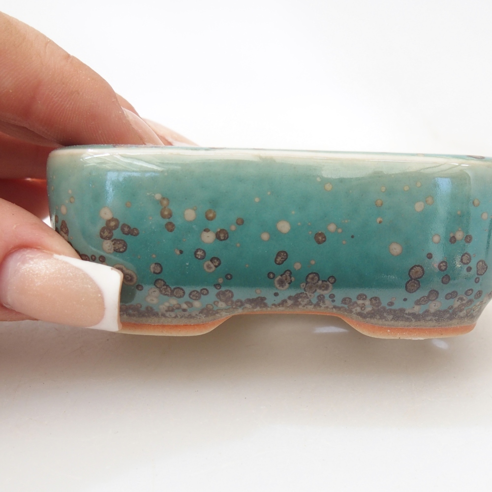 Schale 8 x 6 x 3 cm blau