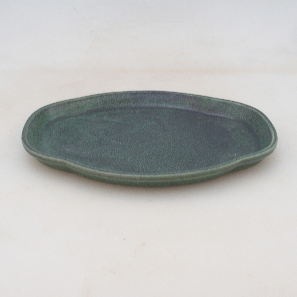 Keramikschale H75 – 18,5 x 13 x 1,5 cm – grün