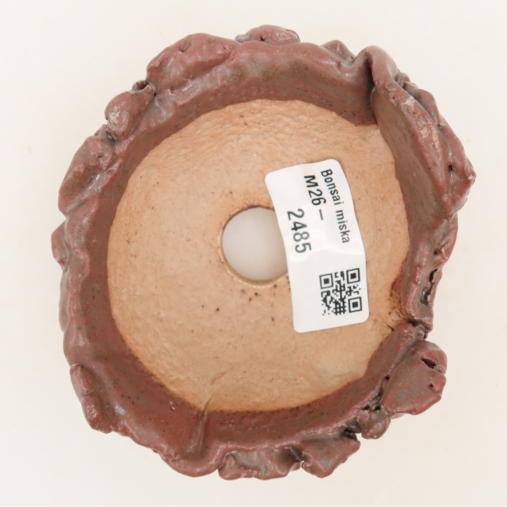 Keramik-Eierschale  9,5 x 9 x 5 cm, Farbe: Rosa