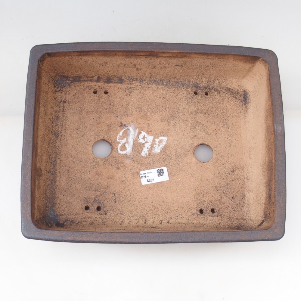 Bonsaischale 35 x 28 x 9,5 cm , Farbe braun