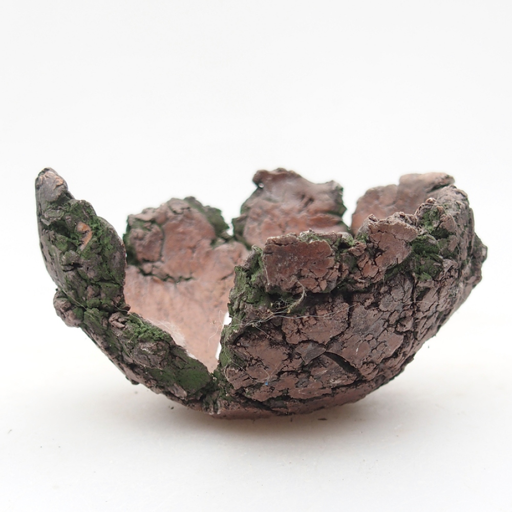 Keramikschale 8,5 x 8,5 x 5 cm, Farbe grün