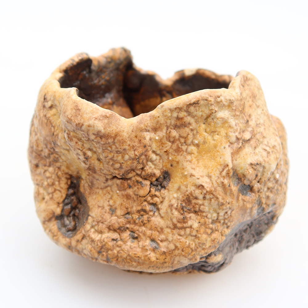 Keramikschale  6 x 5 x 6 cm, Farbe: Braun