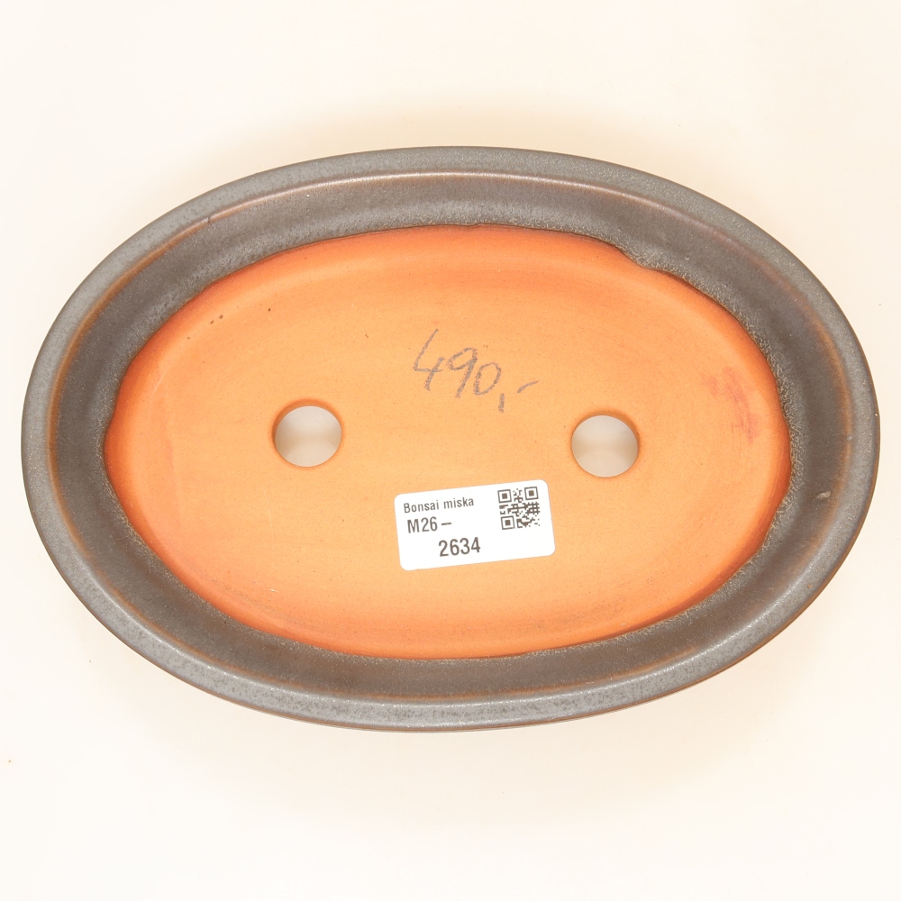 Keramikschale  21 x 15 x 4 cm, Farbe: Metallic