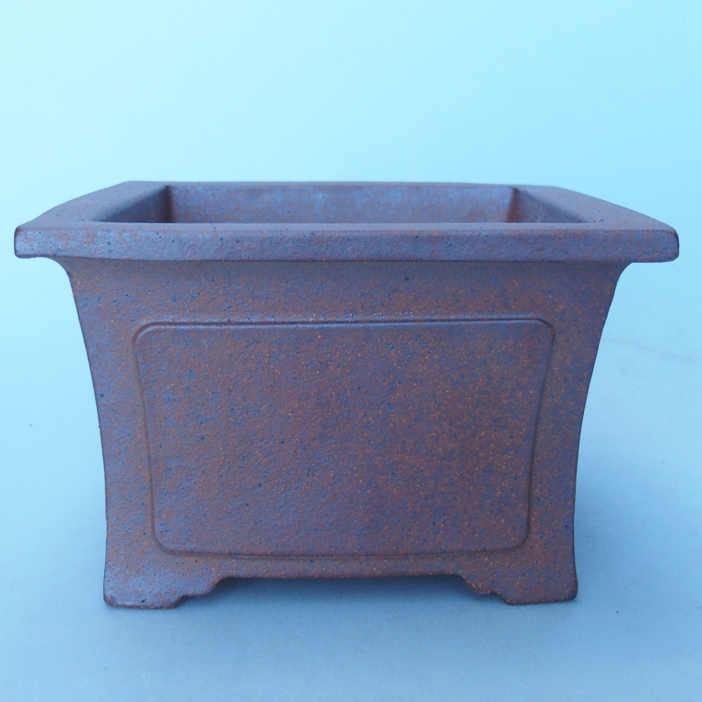 Schale 13,5 x 13,5 x 8,5 cm braun