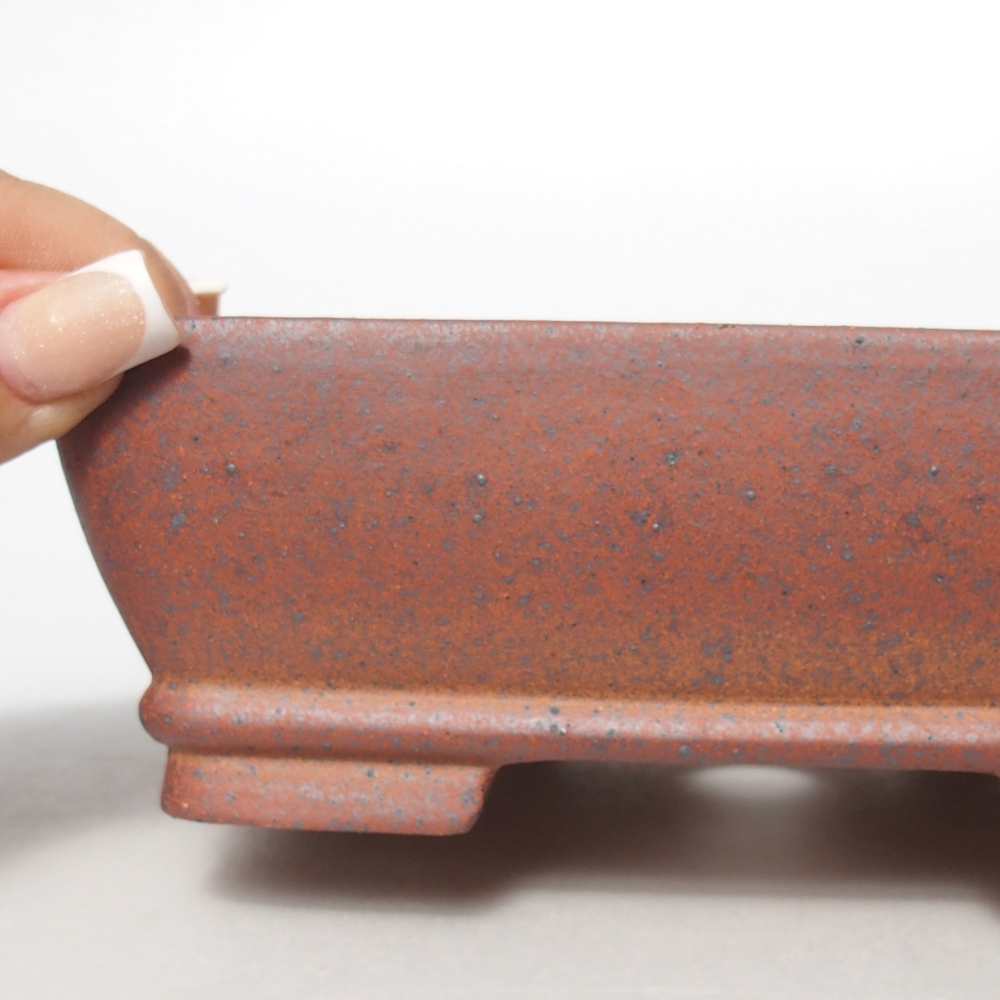 Schale 17 x 13 x 6 cm braun