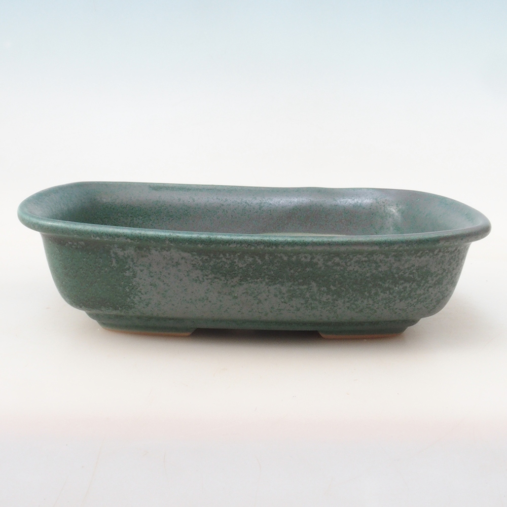 Bonsai-Schale H08 – 25 x 19,5 x 6 cm – grün