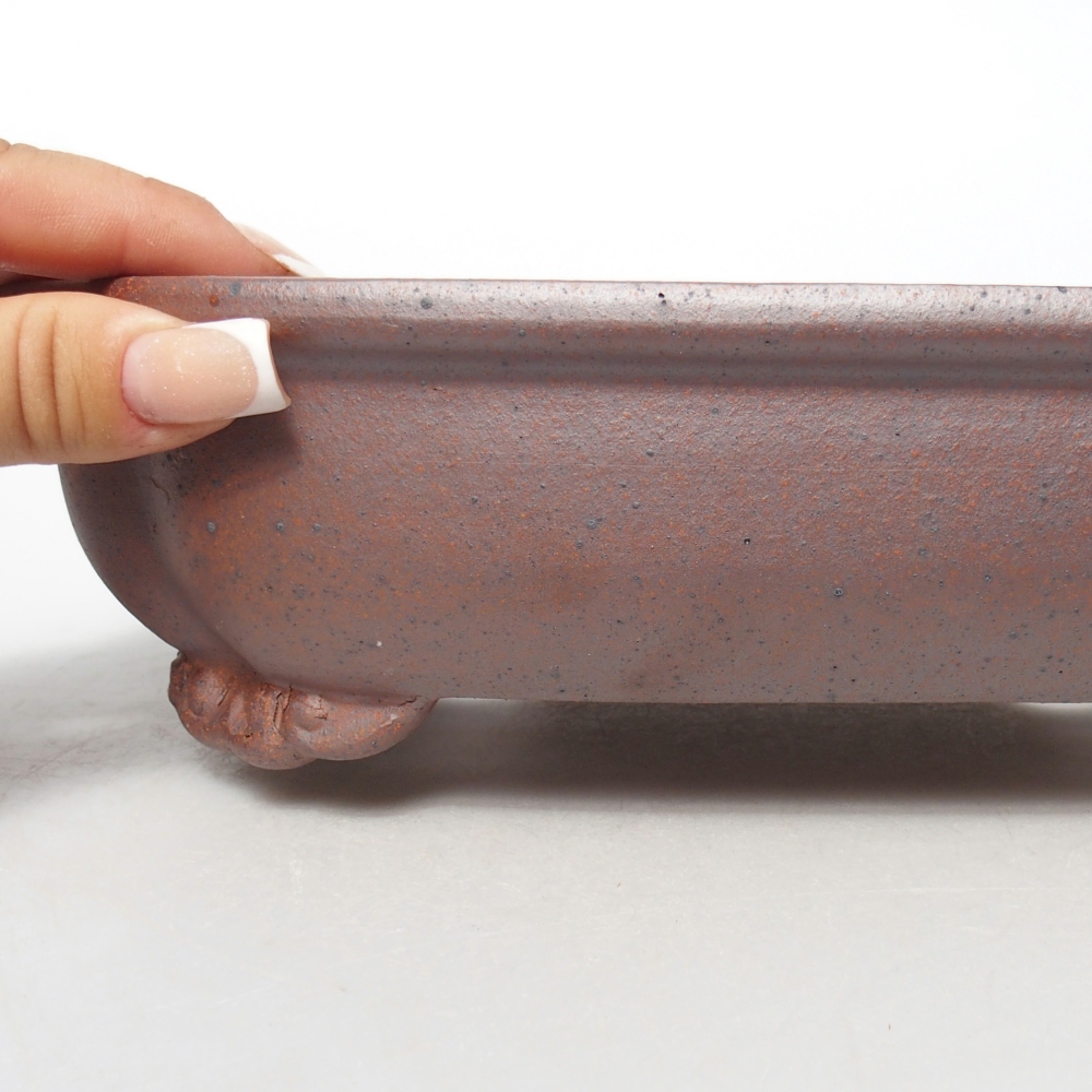 Schale 23 x 18 x 7 cm braun