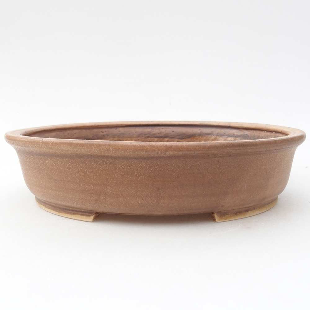 Keramik-Bonsaischale 21 x 19 x 5  cm, Farbe rosa