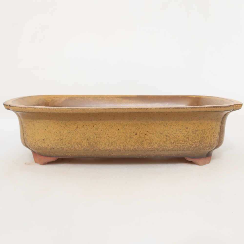 Keramikschale  24 x 17 x 6 cm, Farbe: gelb