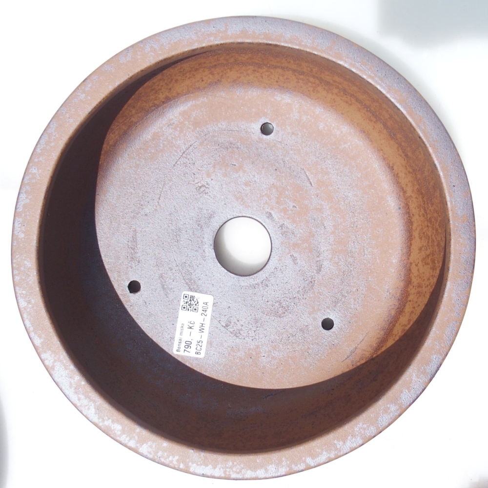 Schale 25 x 25 x 9 cm braun