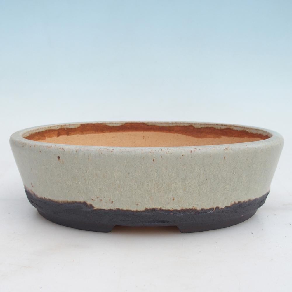 Bonsaischale 26,5 x 21 x 7 cm , Farbe beige