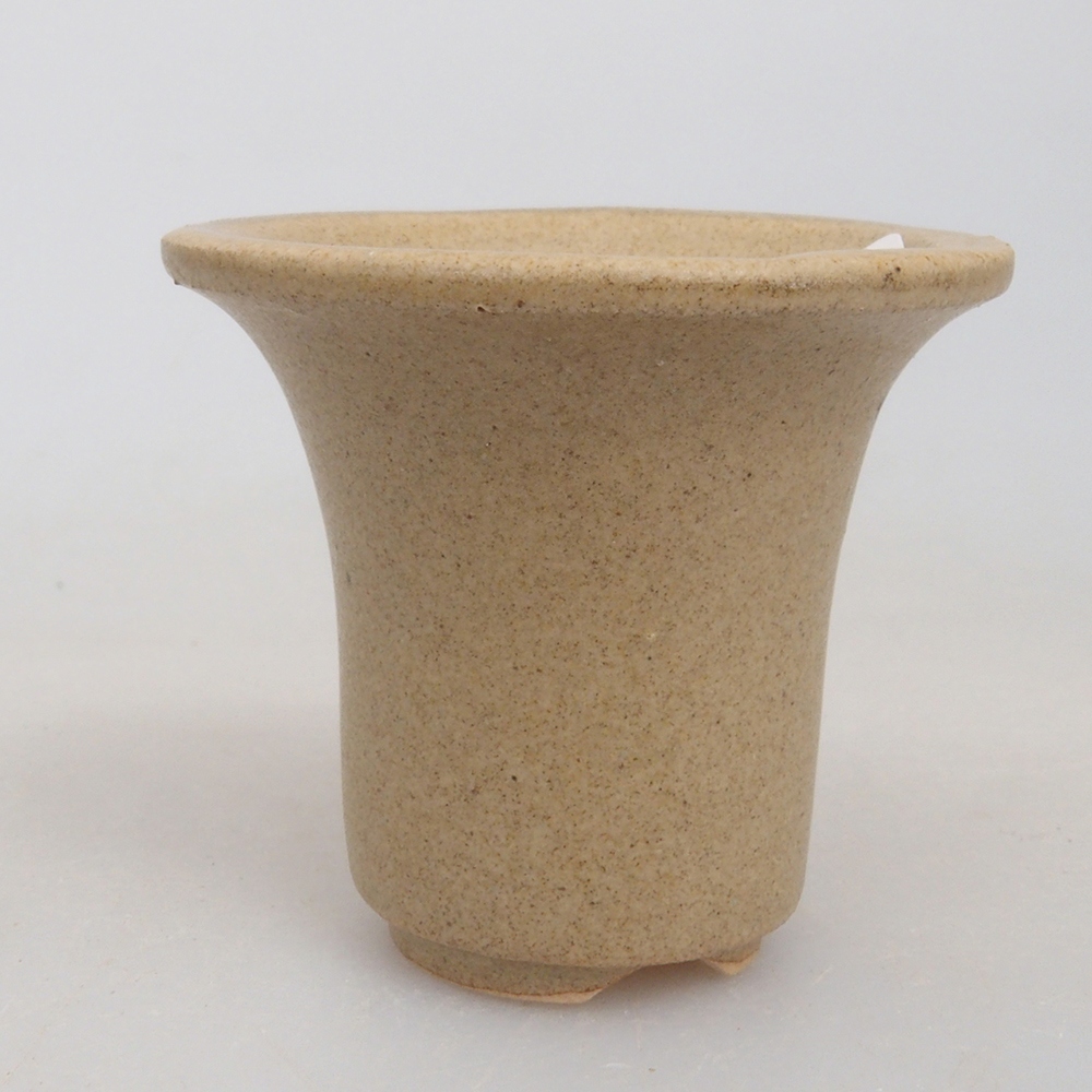 Mini-Bonsaischale 4 x 4 x 4  cm, Farbe braun